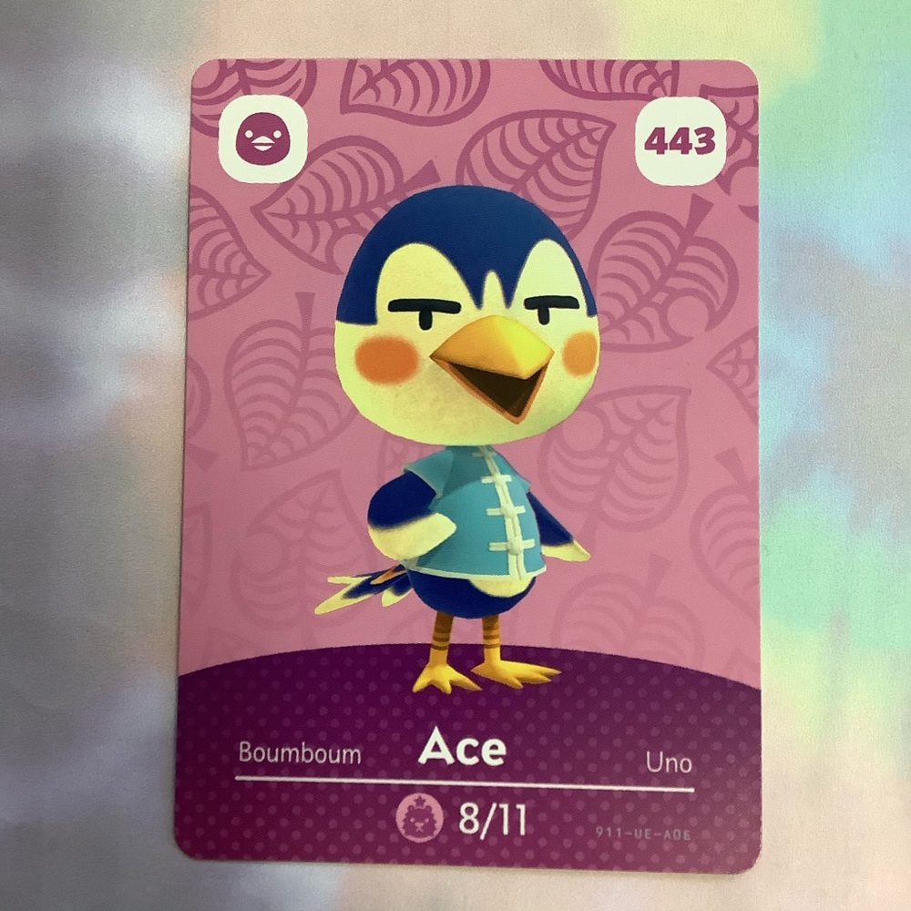 Animal Crossing Amiibo Card Ace Series 5
